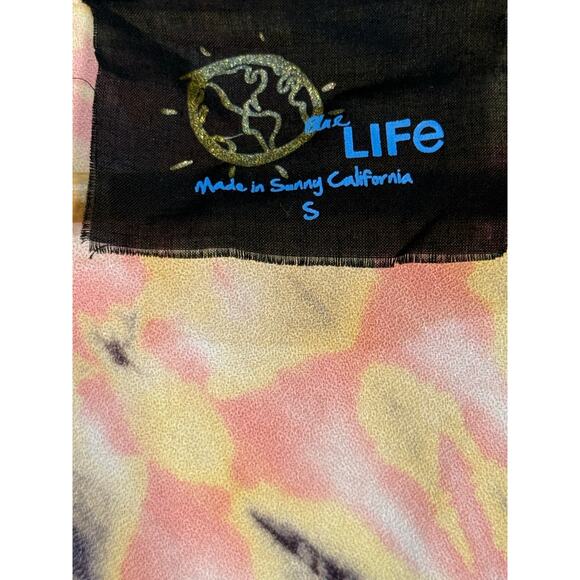 Blue Life Tie-Dye Romper - Women's Size Small - Boho Style - Picture 7 of 7